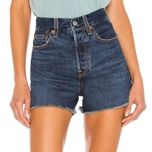 Free People Levi’s Ribcage Shorts in Noe Five